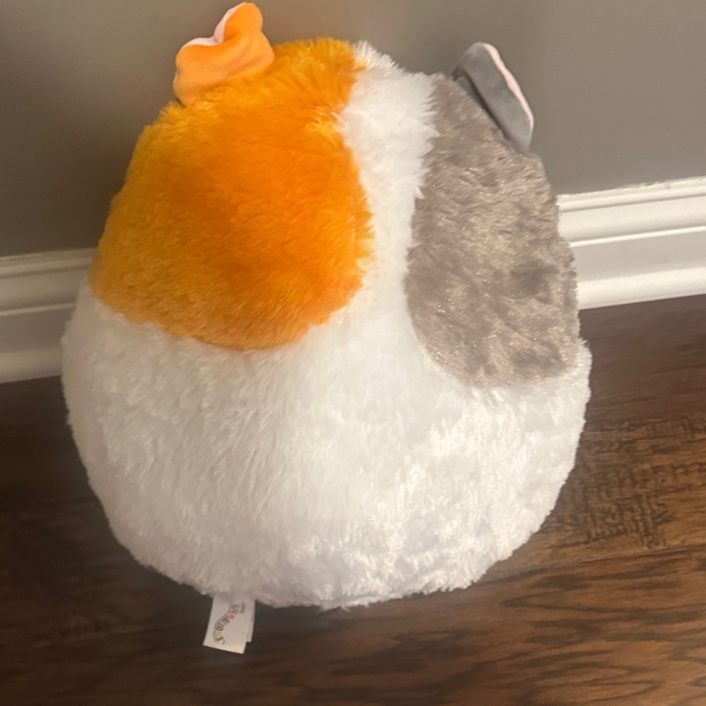 Squishmallows Everett Guinea Pig Plush - White, Brown, and Orange - Picture 2 of 3